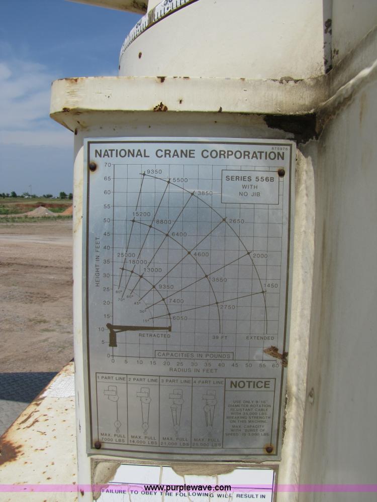 image for item A4686 1993 Ford F700 crane truck