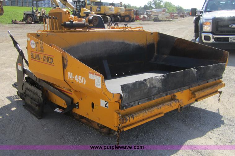 image for item A4798 2000 Ingersoll Rand Blaw-Knox M-450 asphalt paver