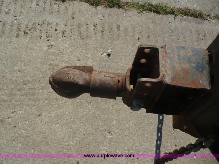 image for item A4805 2004 Belshe 16' tandem axle trailer