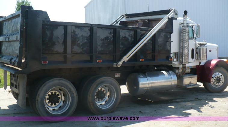 image for item A4810 1989 Peterbilt 379 dump truck