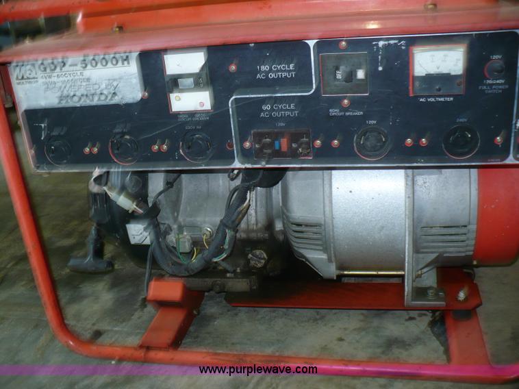 image for item A4814 Multiquip electric generator