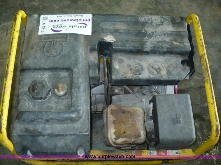 image for item A4815 Wacker electric generator