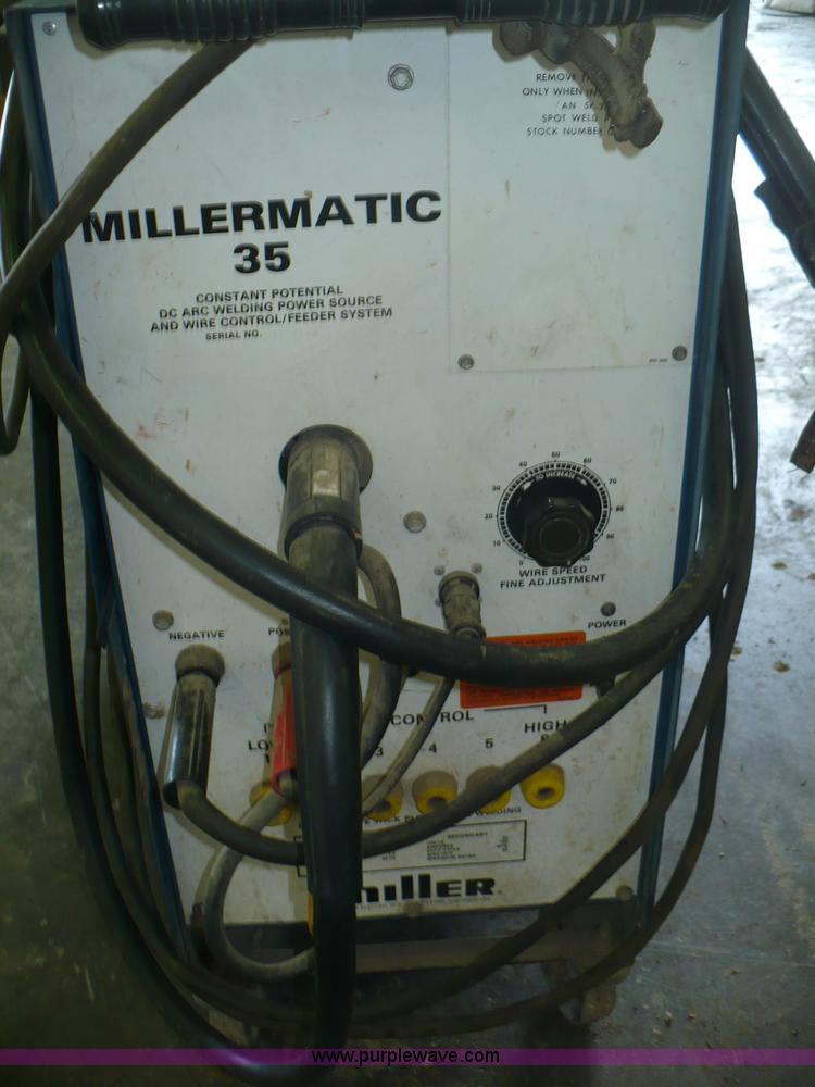 image for item A4816 Miller Millermatic 35 welder