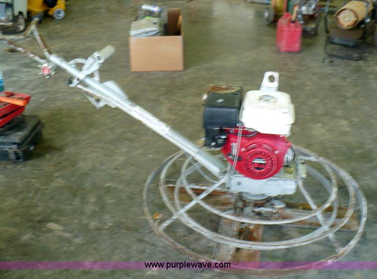 image for item A4818 Stone Construction Equip. concrete power trowel