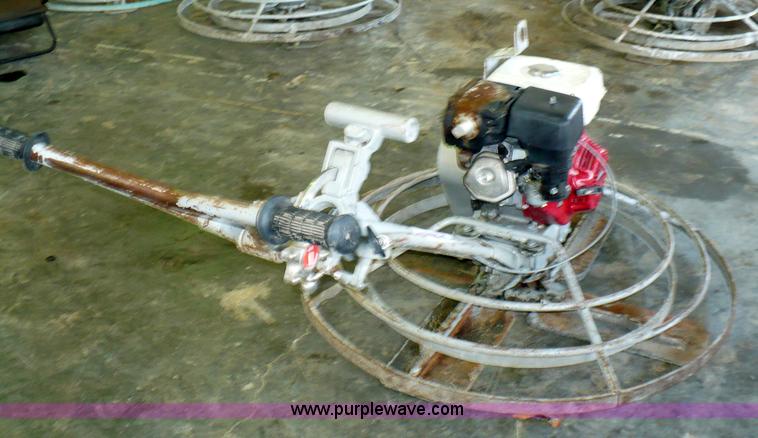 image for item A4818 Stone Construction Equip. concrete power trowel