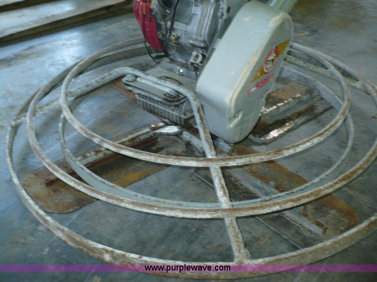 image for item A4818 Stone Construction Equip. concrete power trowel