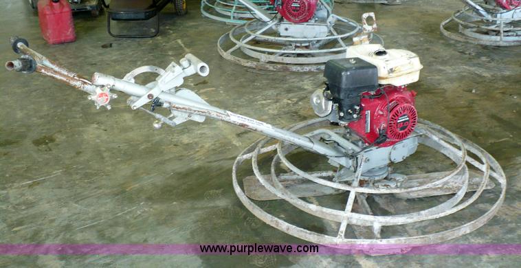 image for item A4819 Stone Construction Equip. concrete power trowel