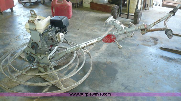 image for item A4819 Stone Construction Equip. concrete power trowel