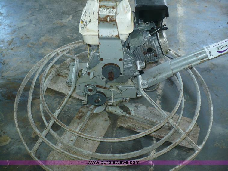 image for item A4819 Stone Construction Equip. concrete power trowel