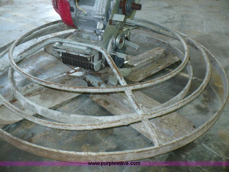image for item A4819 Stone Construction Equip. concrete power trowel