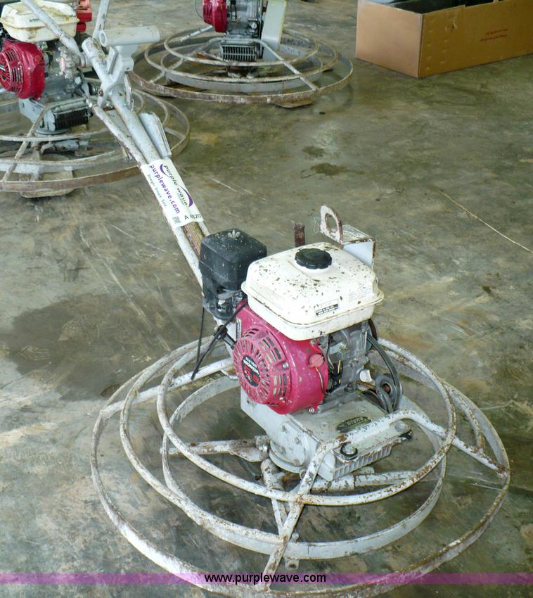 image for item A4820 Stone Construction Equip. concrete power trowel