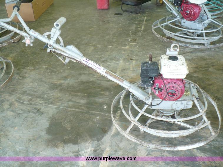 image for item A4820 Stone Construction Equip. concrete power trowel