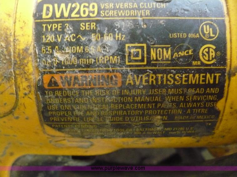 image for item A4821 (7) Electric drills