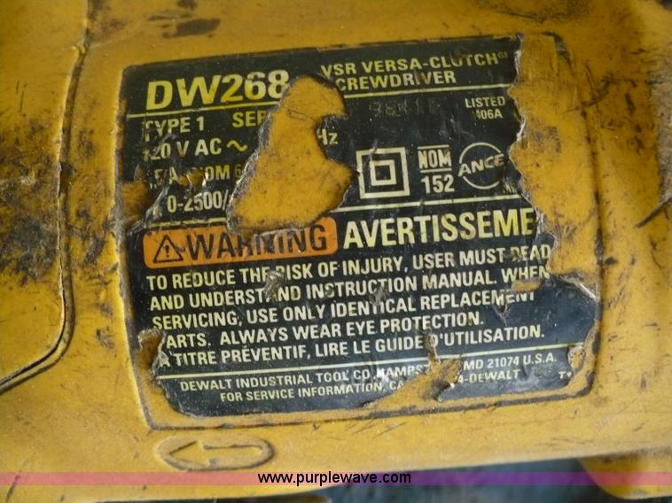 image for item A4821 (7) Electric drills