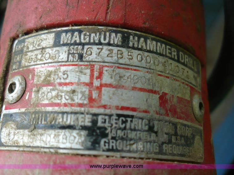 image for item A4821 (7) Electric drills