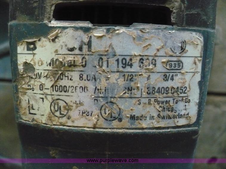 image for item A4821 (7) Electric drills