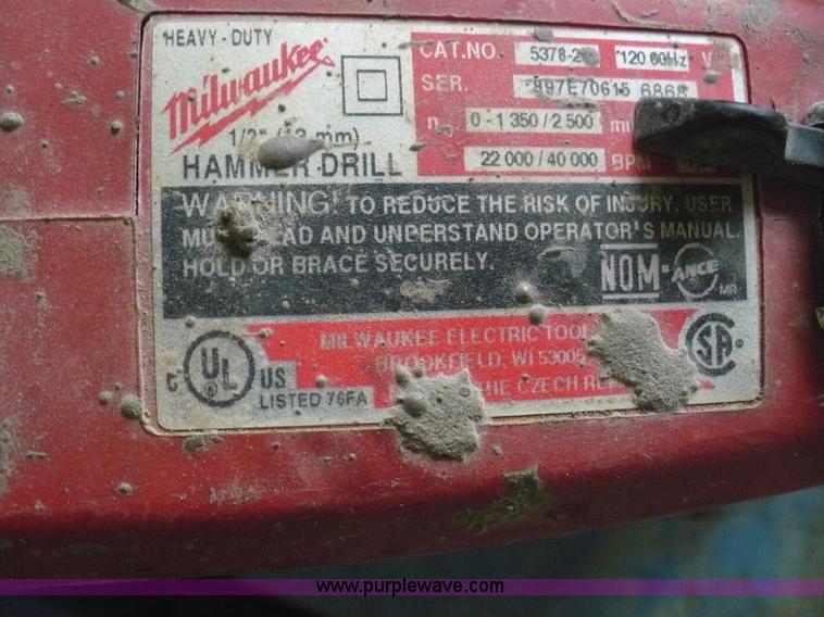 image for item A4821 (7) Electric drills