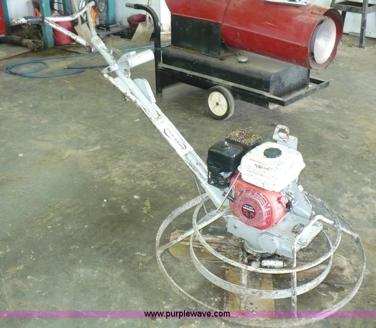 image for item A4822 Stone Construction Equip. concrete power trowel