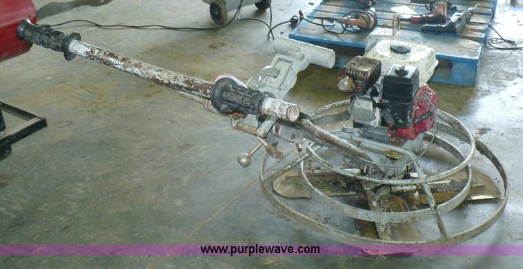 image for item A4822 Stone Construction Equip. concrete power trowel