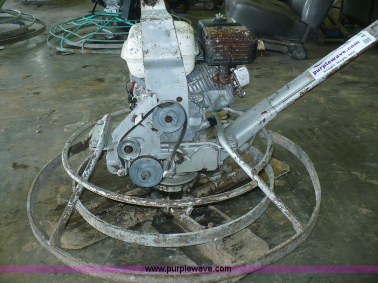 image for item A4822 Stone Construction Equip. concrete power trowel