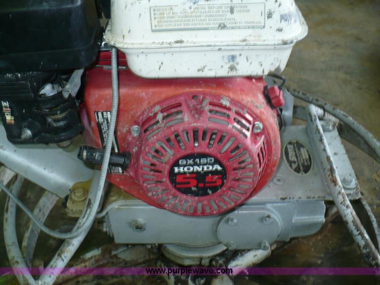 image for item A4822 Stone Construction Equip. concrete power trowel