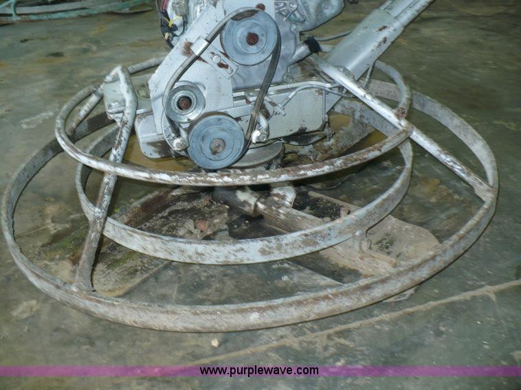 image for item A4822 Stone Construction Equip. concrete power trowel