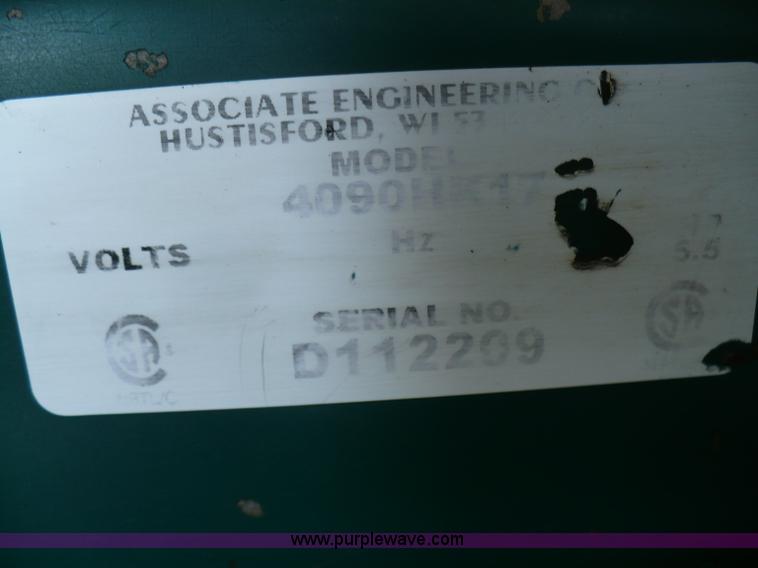 image for item A4824 Associate Engineering Corp. "Rol-Air" air compressor