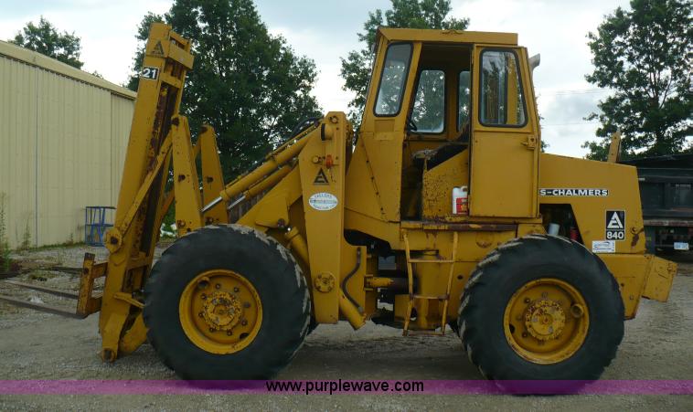 image for item A4837 Allis Chalmers 840 wheel loader