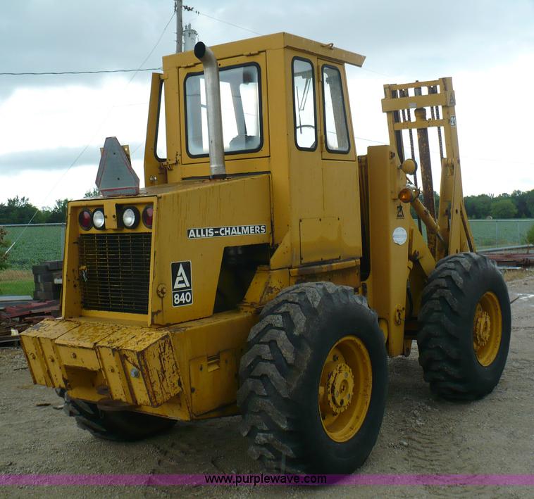 image for item A4837 Allis Chalmers 840 wheel loader