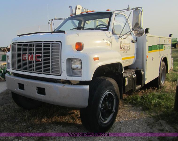 image for item A9382 1993 GMC Topkick service truck