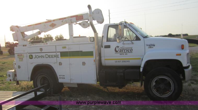 image for item A9382 1993 GMC Topkick service truck