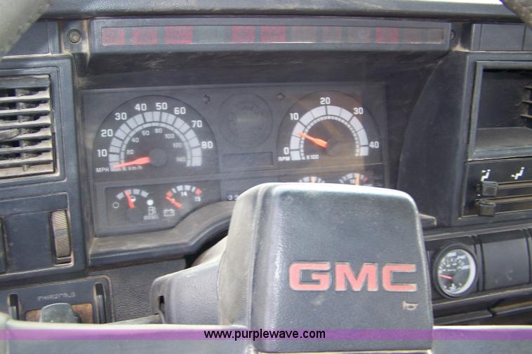 image for item A9382 1993 GMC Topkick service truck