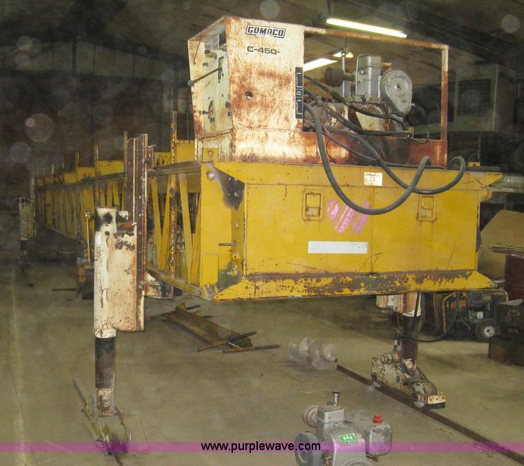 image for item A9492 Gomaco C-450 bridge deck concrete finisher