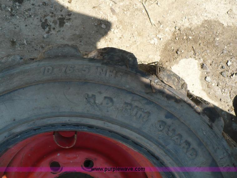 image for item A9578 (2) Bobcat tires and rims