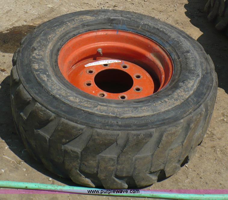 image for item A9579 Bobcat tire and rim