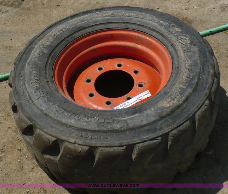 image for item A9579 Bobcat tire and rim