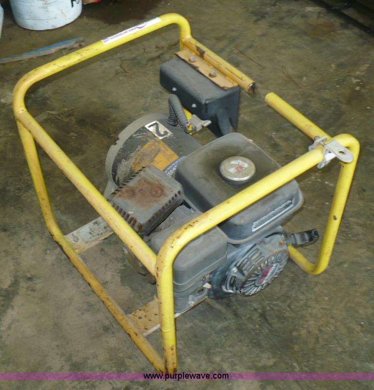 image for item A9583 Wacker G2.5 electric generator