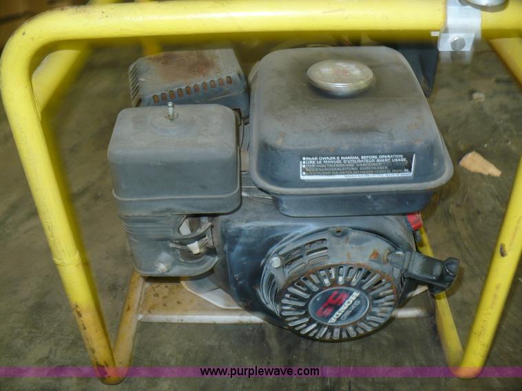 image for item A9583 Wacker G2.5 electric generator
