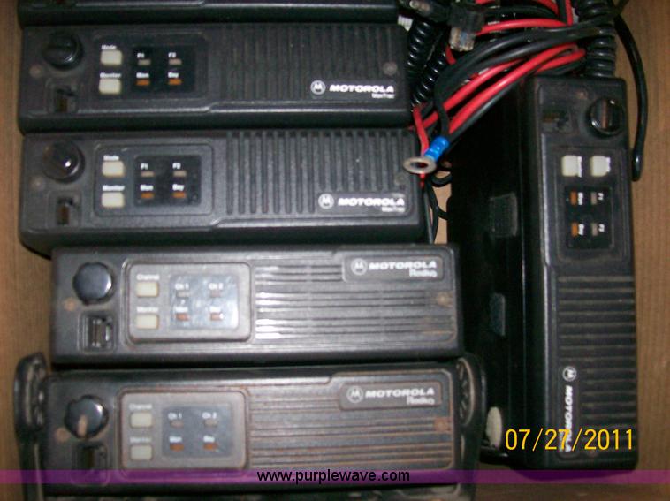 image for item 6322 (9) Motorola MaxTrac radios