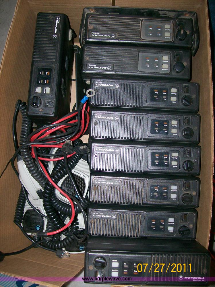 image for item 6322 (9) Motorola MaxTrac radios