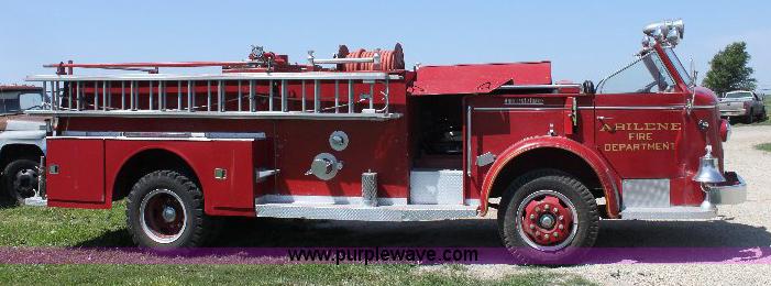 image for item A2513 1956 American LaFrance fire engine