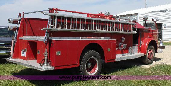 image for item A2513 1956 American LaFrance fire engine