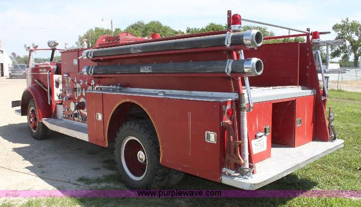 image for item A2513 1956 American LaFrance fire engine