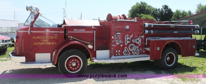 image for item A2513 1956 American LaFrance fire engine