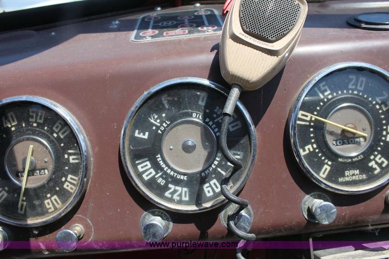 image for item A2513 1956 American LaFrance fire engine