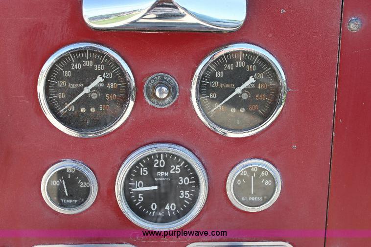 image for item A2513 1956 American LaFrance fire engine