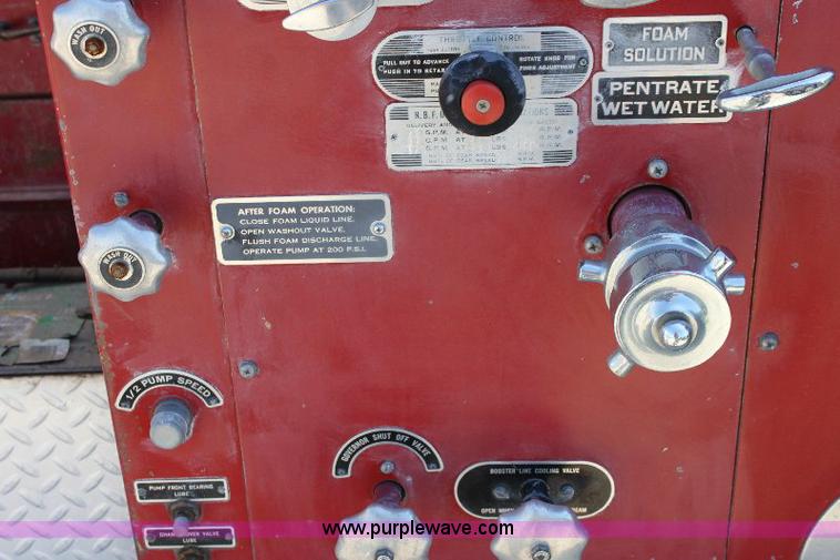 image for item A2513 1956 American LaFrance fire engine