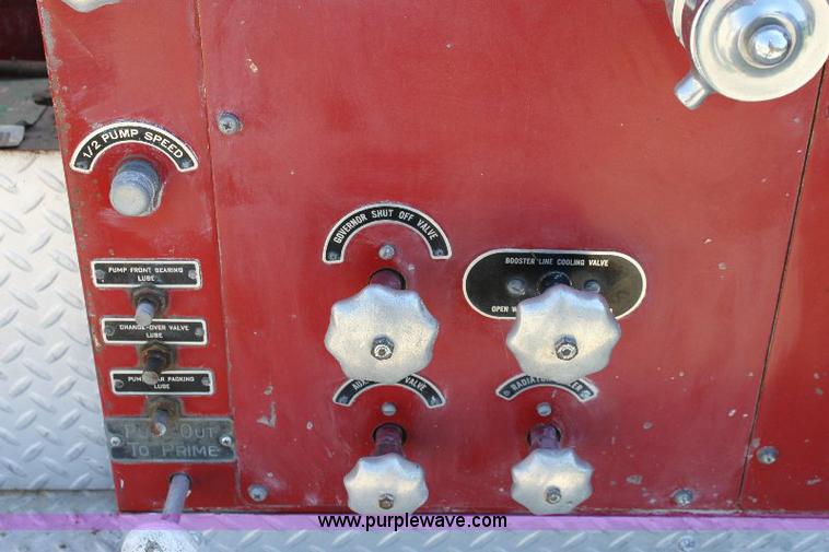 image for item A2513 1956 American LaFrance fire engine