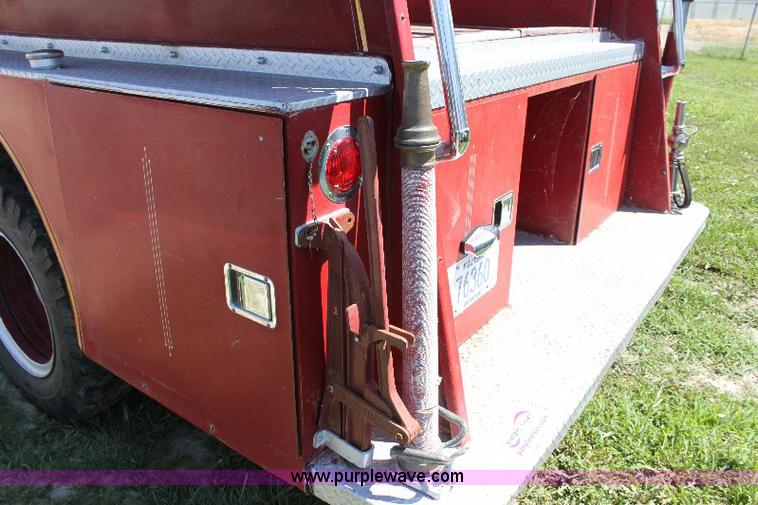 image for item A2513 1956 American LaFrance fire engine