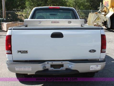 image for item A2549 1999 Ford F150 XL pickup truck